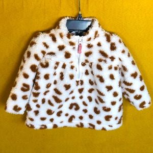 Carter’s Leopard Print Ferpa Sweatshirt in Size 6 Months